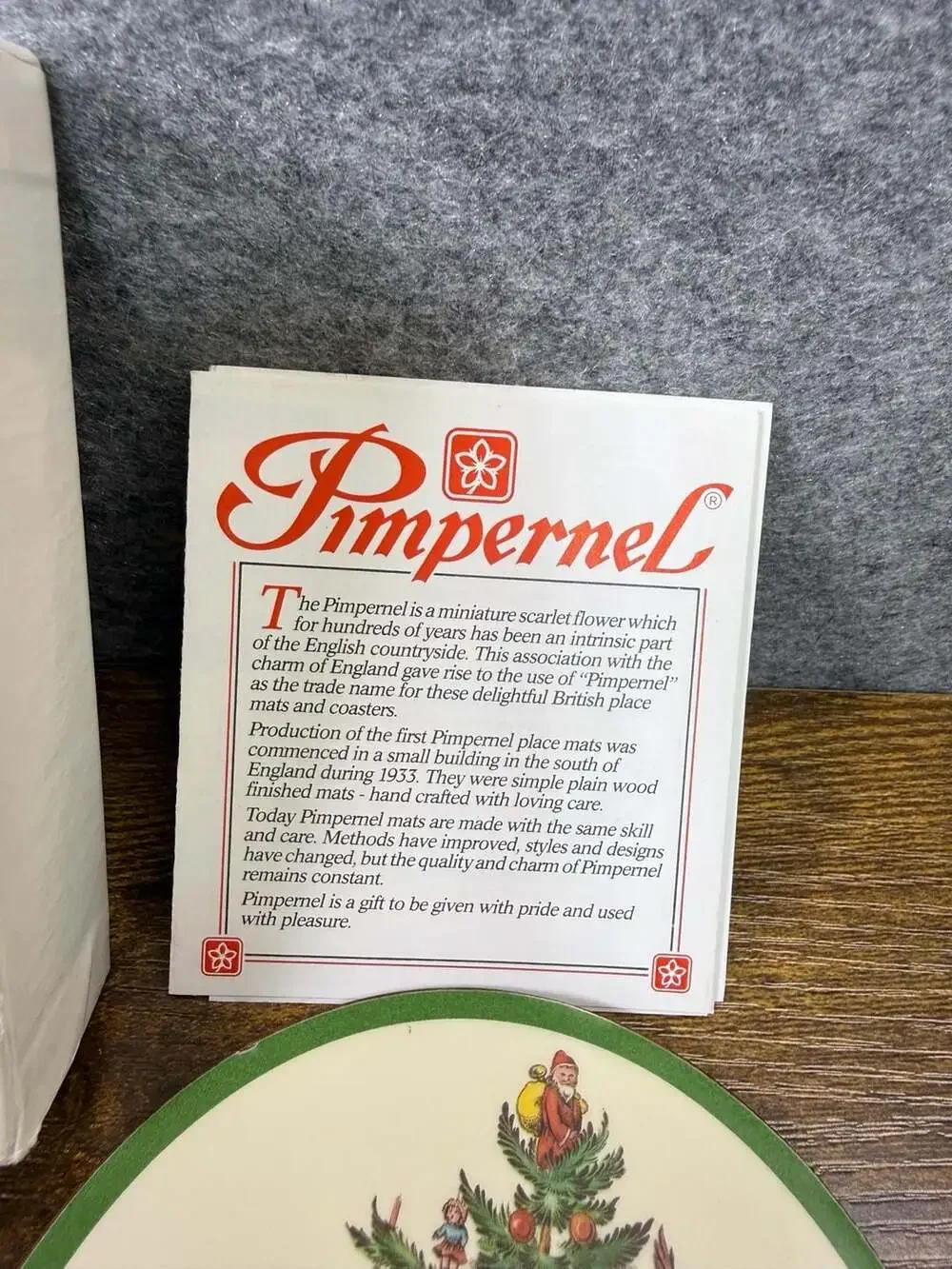 Pimpernel set round